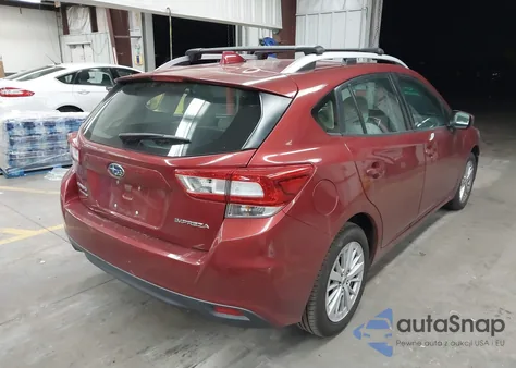 2018 Subaru Impreza 2.0I Premium z USA, uszkodzony, nr VIN 4S3GTAB62J3700888